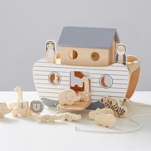 Noah's Ark Wooden Set Pottery Barn Kids